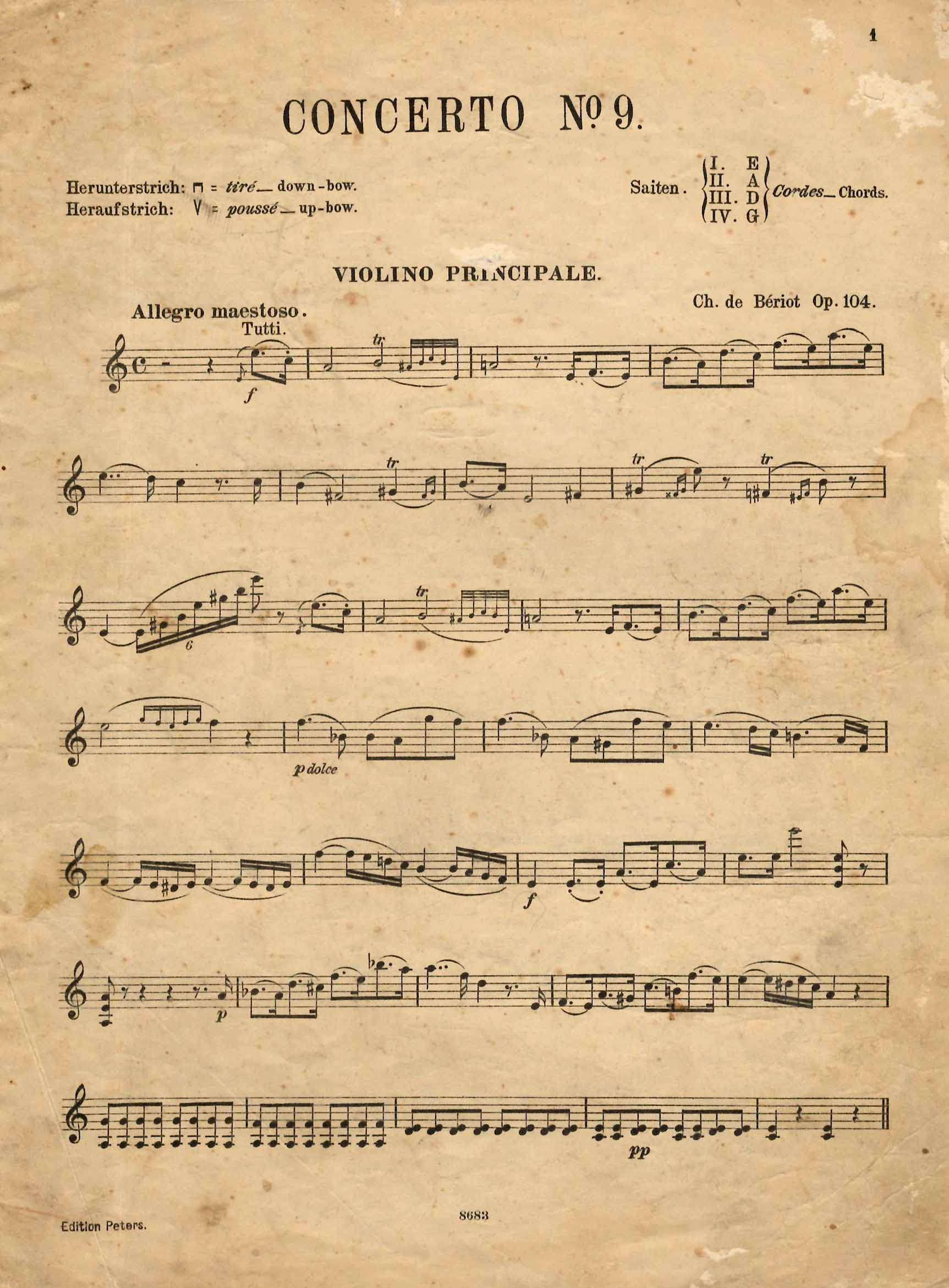 Concerto n. 9, op. 104